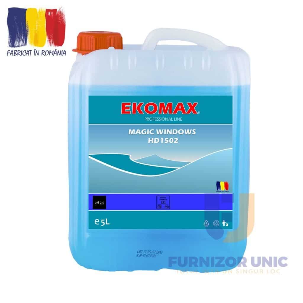 Detergent geamuri EKOMAX Magic Windows 5L – poza 1
