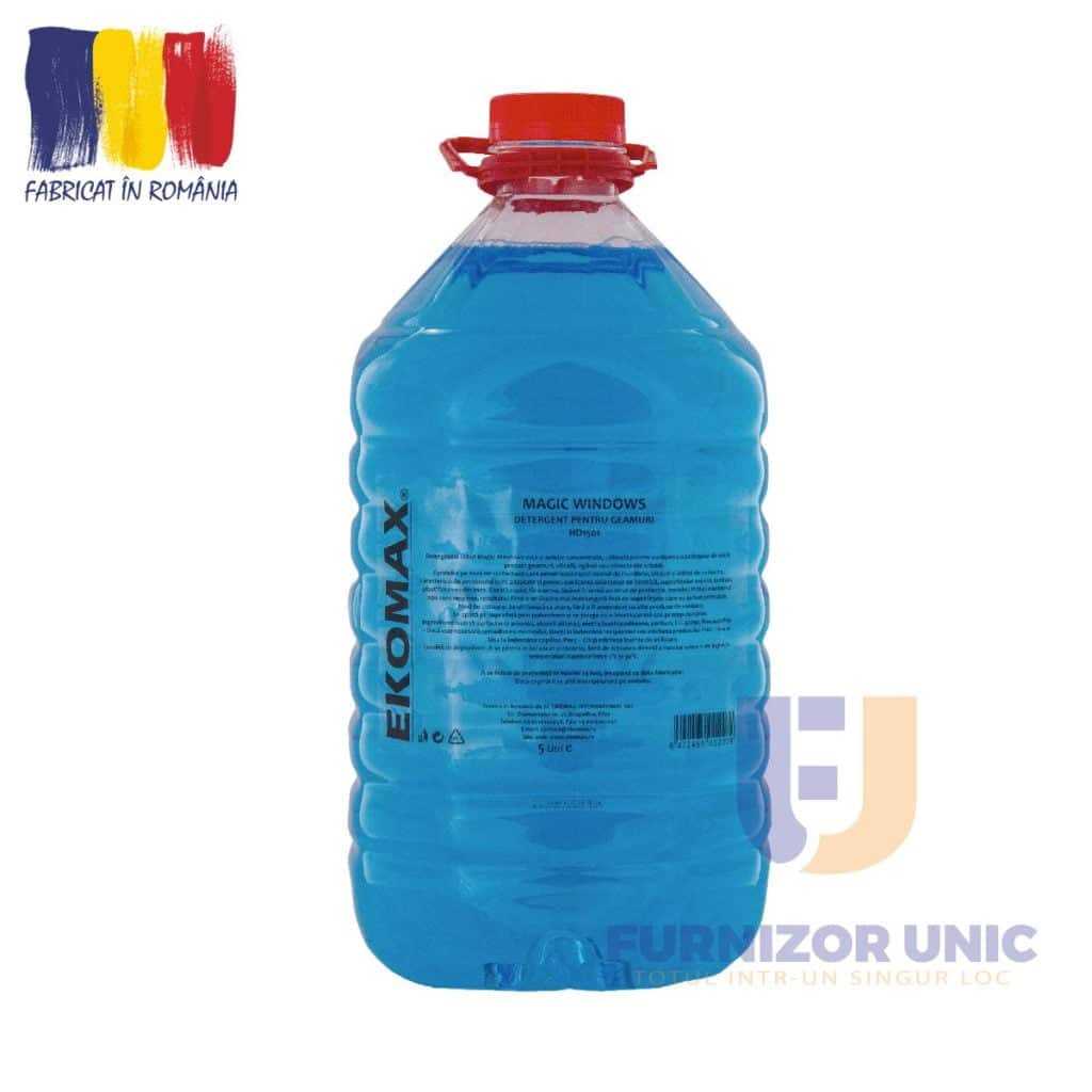 Detergent pentru geamuri EKOMAX Magic Windows PET 5L – poza 1