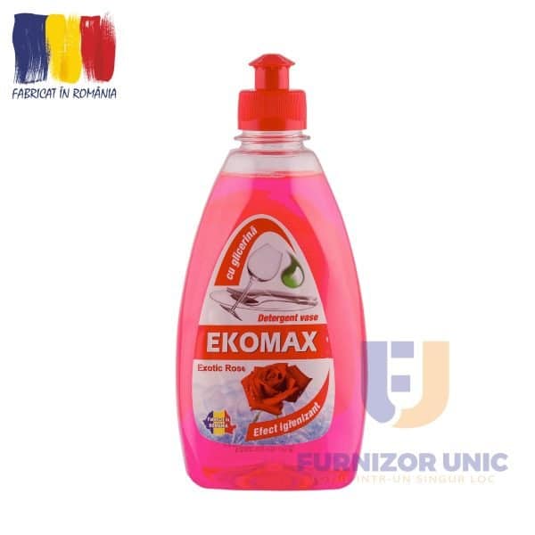 Detergent vase EKOMAX Ultradish Exotic Rose 500ml – poza 1