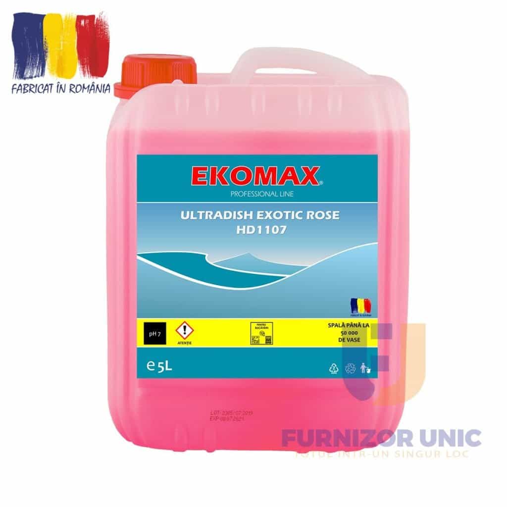 Detergent vase EKOMAX Ultradish Exotic Rose 5L – poza 1