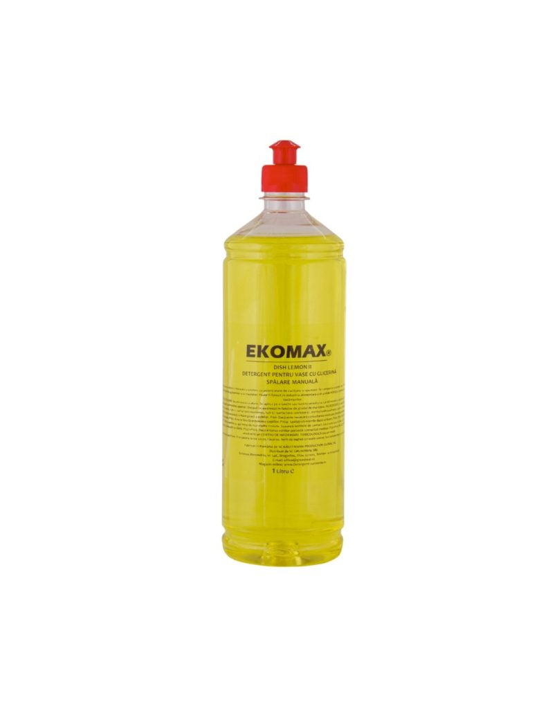 Detergent vase Ekomax Dish Lemon 1L – poza 1