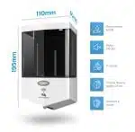 Dozator sapun cu senzor Limpio SD600S – poza 3