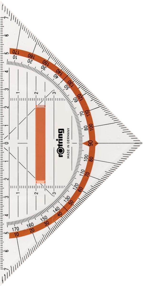 ECHER PROFESIONAL CU MANER 16CM ROTRING – poza 1