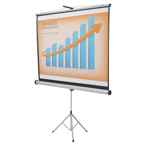 ECRAN PROIECTIE 150*100 CM 16:10 MANUAL PE TREPIED NOBO – poza 4
