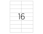 ETICHETE 16/A4 105*37MM COLTURI DREPTE 100/TOP TANEX – poza 2