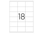 ETICHETE 18/A4 70*46MM COLTURI DREPTE 100/TOP TANEX – poza 2