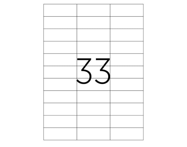 ETICHETE 33/A4 70*25.4MM COLTURI DREPTE 100/TOP TANEX – poza 2