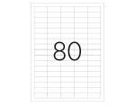 ETICHETE 80/A4 37*14.25MM COLTURI DREPTE 100/TOP TANEX – poza 2