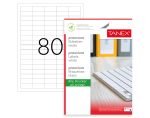 ETICHETE 80/A4 37*14.25MM COLTURI DREPTE 100/TOP TANEX – poza 1
