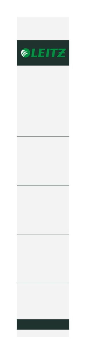 ETICHETE BIBLIORAFT 52MM 10/SET LEITZ – poza 1