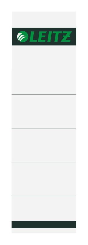 ETICHETE BIBLIORAFT 80MM 10/SET LEITZ – poza 1