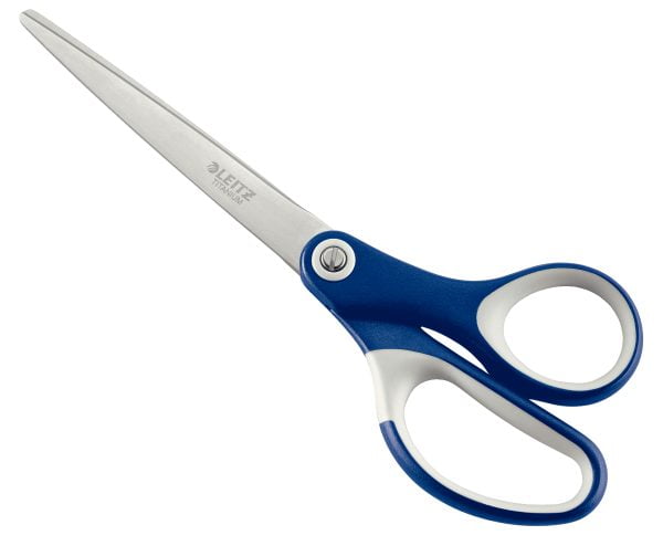 FOARFECA BIROU 18CM ALBASTRA TITANIUM LEITZ – poza 1