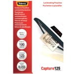 FOLIE 65X95MM 125 MICRONI 100/TOP FELLOWES – poza 2