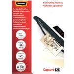 FOLIE 75X105MM 125 MICRONI 100/TOP FELLOWES – poza 2