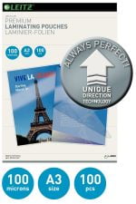 FOLIE A3 100 MICRONI 100/TOP UDT LEITZ – poza 2
