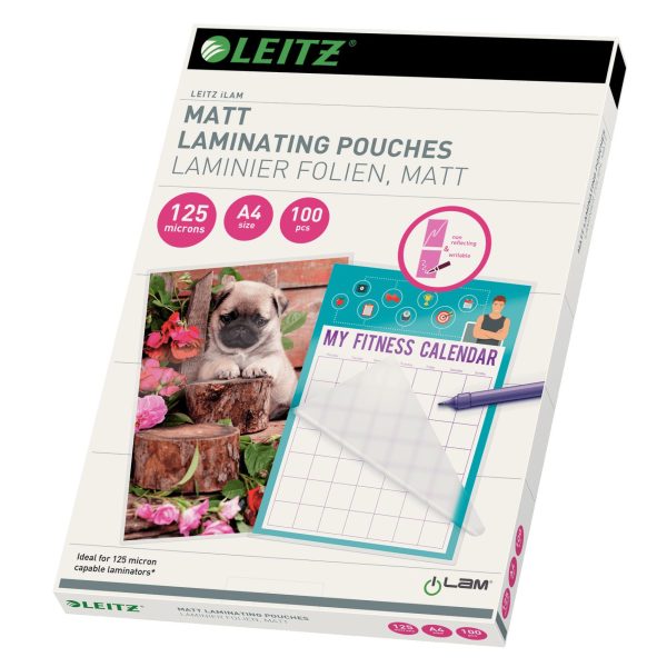 FOLIE A4 125 MICRONI 100/TOP MATA UDT LEITZ – poza 1