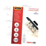 FOLIE A4 125 MICRONI 25/TOP FELLOWES – poza 3
