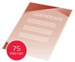FOLIE A4 75 MICRONI 25/TOP AUTOADEZIVA GBC – poza 4