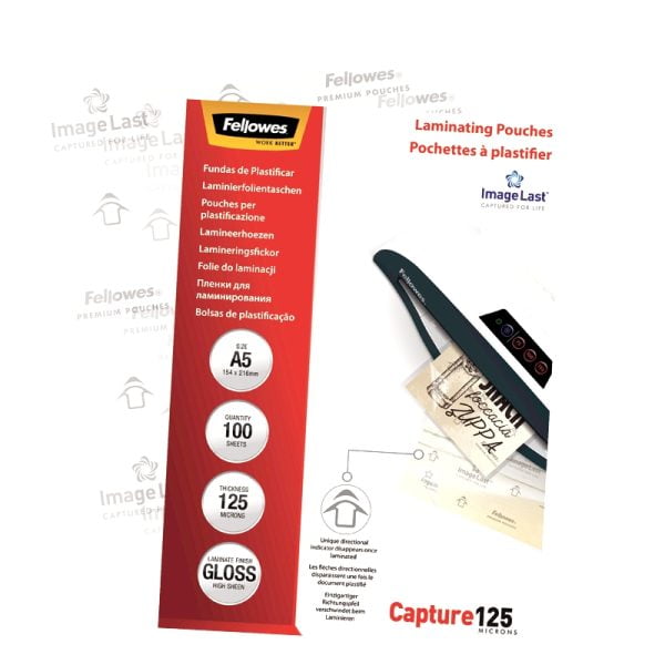 FOLIE A5 125 MICRONI 100/TOP FELLOWES – poza 5