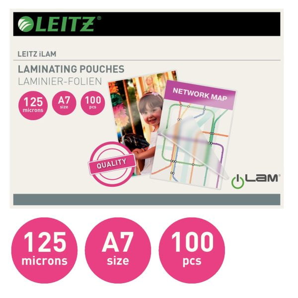 FOLIE A7 125 MICRONI 100/TOP LEITZ – poza 2