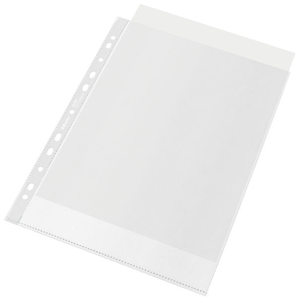 FOLIE PROTECTIE A4 70 MICRONI 100/SET RECYCLED ESSELTE – poza 2