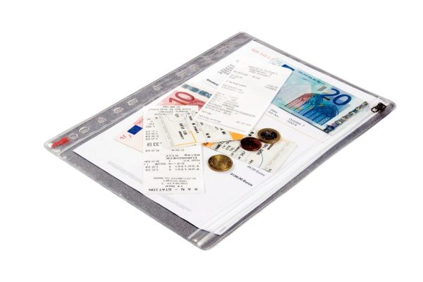 FOLIE PROTECTIE A4 CU FERMOAR 200 MICRONI 5/SET ESSELTE – poza 2