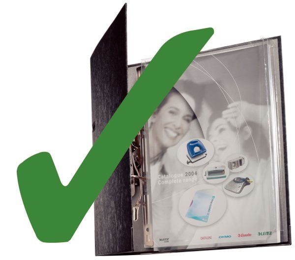 FOLIE PROTECTIE A4 EXTRA RANFORSARE METAL 3/SET JUMBO LEITZ – poza 1