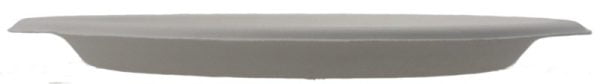 Farfurii biodegradabile din trestie de zahar ovale ,albe 318x255mm 50 buc/set – poza 4