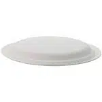 Farfurii biodegradabile din trestie de zahar rotunde,albe d220mm 50 buc/set – poza 3