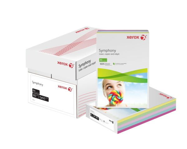 HARTIE COPIATOR A4 ASORTATA MID 80G 5*50/TOP XEROX – poza 2