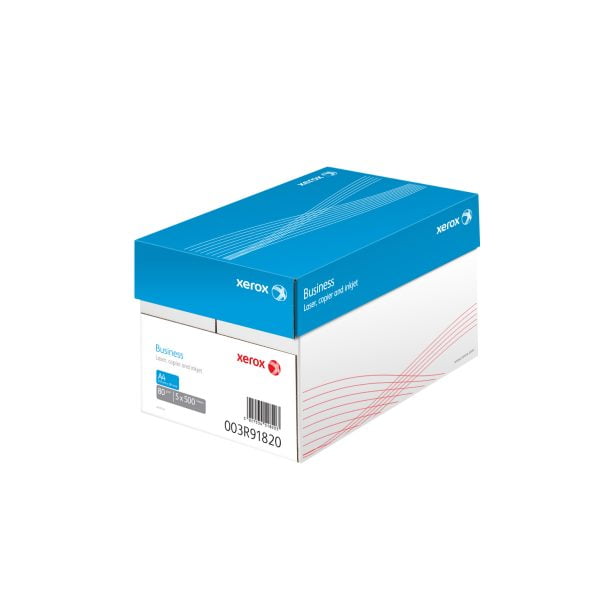 HARTIE COPIATOR A4 BUSINESS 80G 500/TOP XEROX - PALET 300 TOP – poza 2