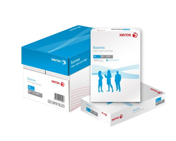 HARTIE COPIATOR A4 BUSINESS 80G 500/TOP XEROX - PALET 300 TOP – poza 3
