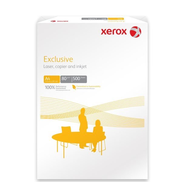 HARTIE COPIATOR A4 EXCLUSIVE 80G 500/TOP XEROX – poza 1