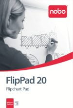 HARTIE FLIPCHART 65*95.5 CM 60G 20 FILE NOBO – poza 1