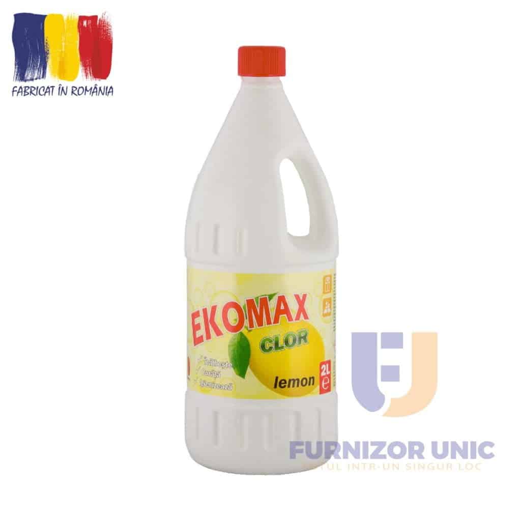 Inalbitor uz general EKOMAX White Clean Lemon flacon 2L – poza 1