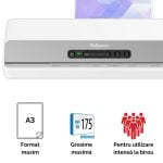 LAMINATOR A3 AMARIS LX 6 ROLE FELLOWES – poza 2