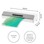 LAMINATOR A3 AMARIS LX 6 ROLE FELLOWES – poza 5
