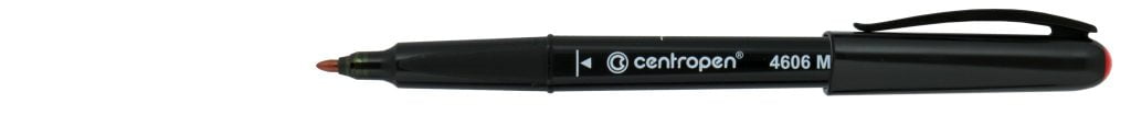 MARKER CD ROSU 1.0MM 4606M CENTROPEN – poza 1