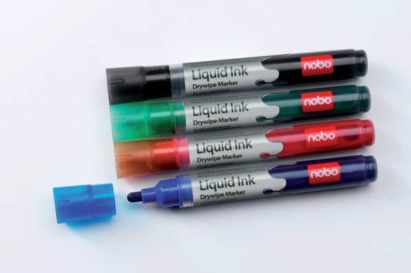 MARKER CRETA LICHIDA 3MM 6 BUC/SET NOBO – poza 2