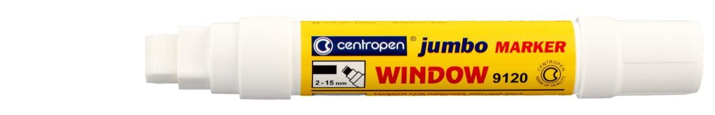 MARKER CRETA LICHIDA ALBA JUMBO 2-15MM 9120 CENTROPEN – poza 1