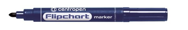 MARKER FLIPCHART ALBASTRU 2.5MM 8550 CENTROPEN – poza 1