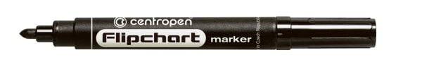 MARKER FLIPCHART NEGRU 2.5MM 8550 CENTROPEN – poza 1