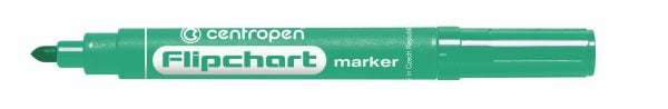 MARKER FLIPCHART VERDE 2.5MM 8550 CENTROPEN – poza 1