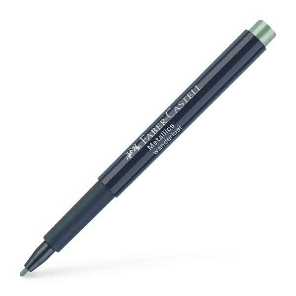 MARKER METALLICS VERDE FABER-CASTELL – poza 4