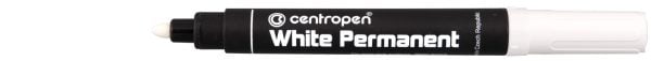 MARKER PERMANENT ALB 2.5MM 8586 CENTROPEN – poza 1
