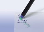 MARKER PERMANENT ALBASTRU F MULTIMARK FABER-CASTELL – poza 2