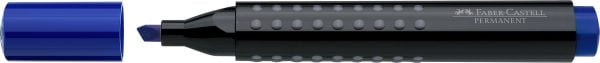 MARKER PERMANENT ALBASTRU VARF TESIT GRIP 1505 FABER-CASTELL – poza 1