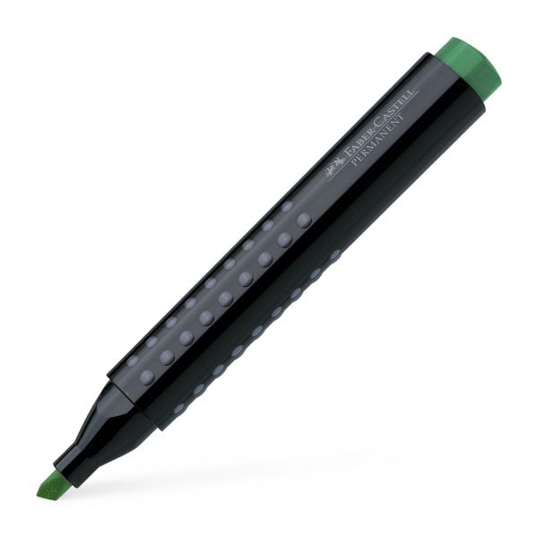 MARKER PERMANENT VERDE VARF TESIT GRIP 1505 FABER-CASTELL – poza 2