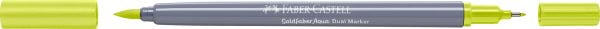 MARKER SOLUBIL 2 CAPETE GOLDFABER GALBEN LIME 206 FABER-CASTELL – poza 1