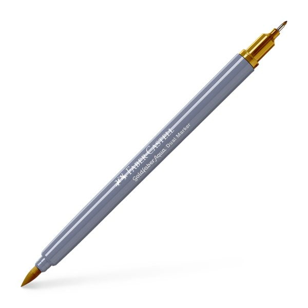 MARKER SOLUBIL 2 CAPETE GOLDFABER VERDE OCRU 269 FABER-CASTELL – poza 2